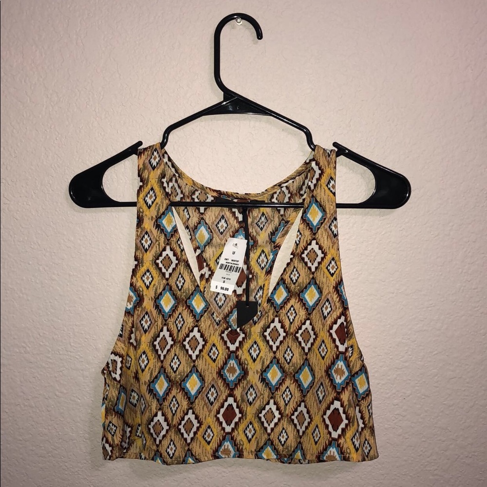 Aztec vibes | Crop top | Never worn |